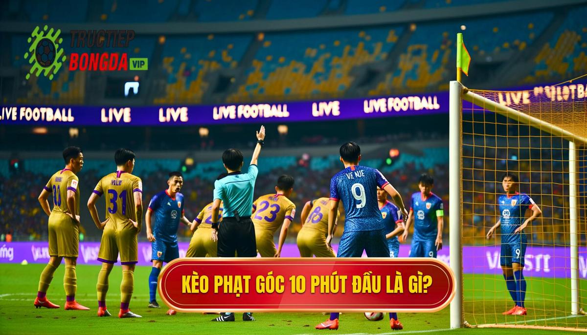 Kèo cược đội nhận quả phạt góc trong 10 phút đầu là gì_
