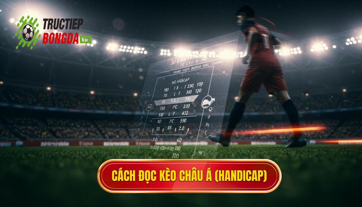 2. Cách Đọc Tỷ Lệ Kèo Bóng Đá Châu Á (Handicap)