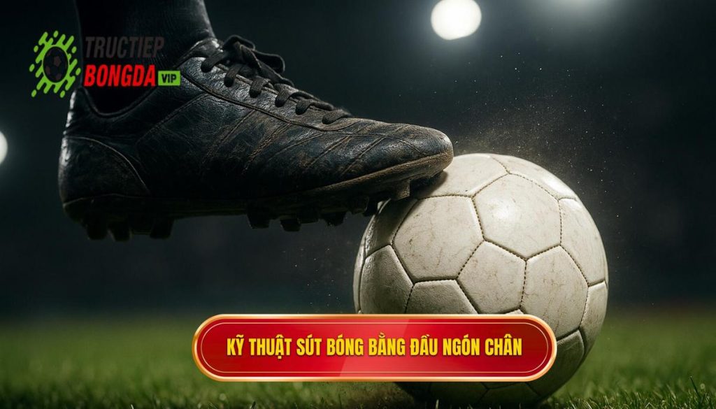 Kỹ thuật sút bóng bằng đầu ngón chân