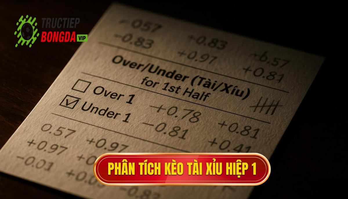 Phân Tích Chuyên Sâu_ Khi Nào Xuất Hiện Kèo tài xỉu 2.75 hiệp 1_