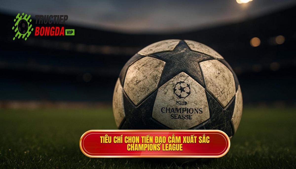 Tiêu chí lựa chọn_ Định nghĩa về tiền đạo cắm xuất sắc trong kỷ nguyên Champions League