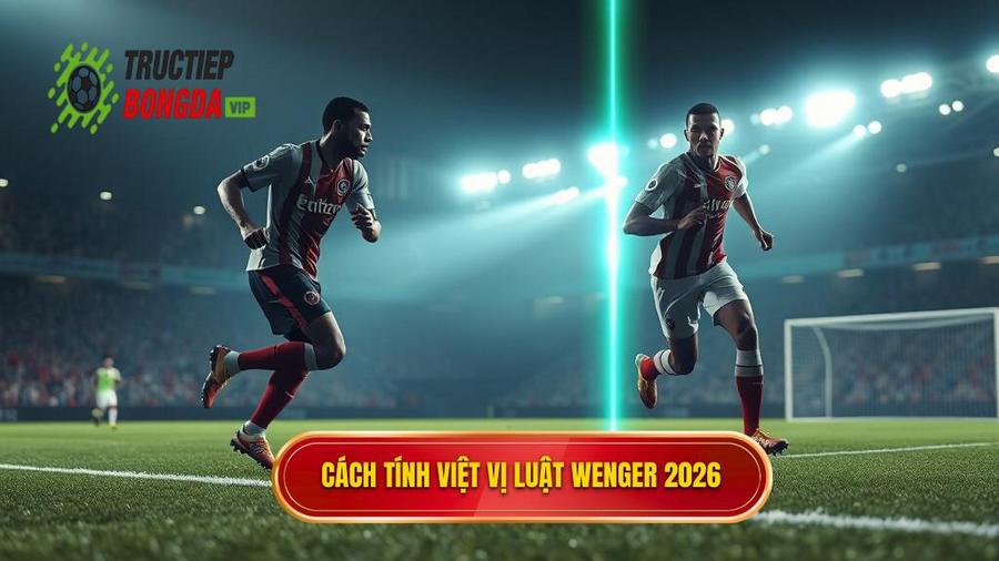 2. Cách tính việt vị Luật Wenger 2026