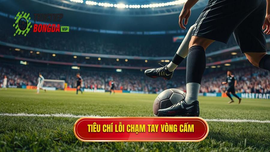 2. Tiêu chí lỗi chạm tay vòng cấm