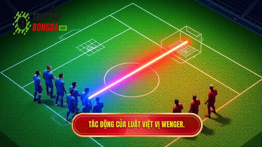 3. Tác động của Luật việt vị Wenger.