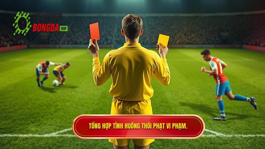 3. Tổng hợp tình huống thổi phạt vi phạm.