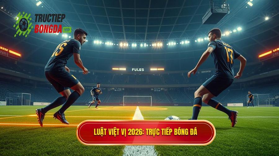 Luật việt vị 2026_ TRỰC TIẾP BÓNG ĐÁ
