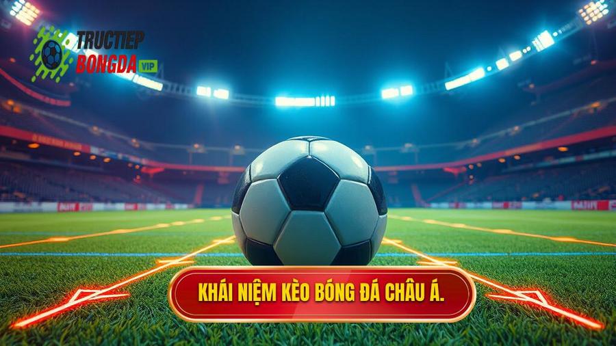 Khái niệm kèo bóng đá Châu Á.