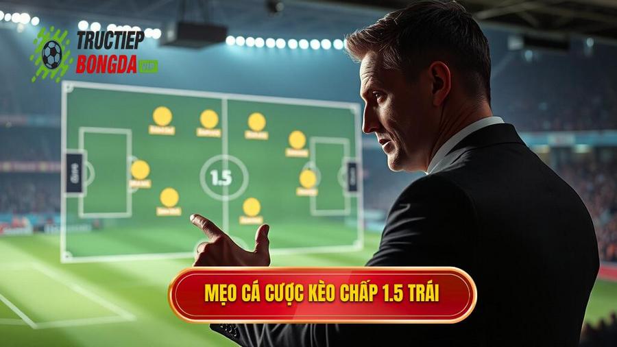 Mẹo cá cược kèo chấp 1.5 trái