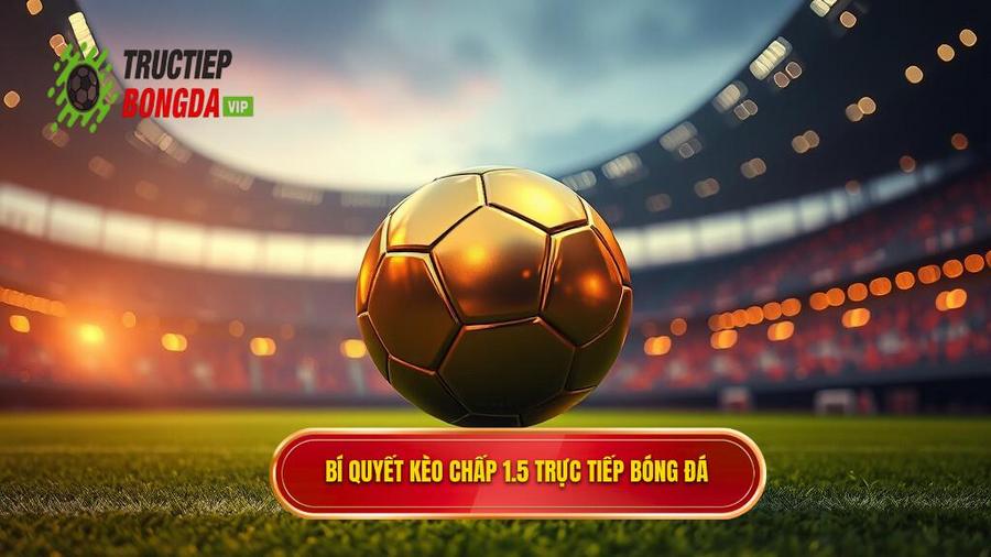 Bí quyết kèo chấp 1.5 TRỰC TIẾP BÓNG ĐÁ