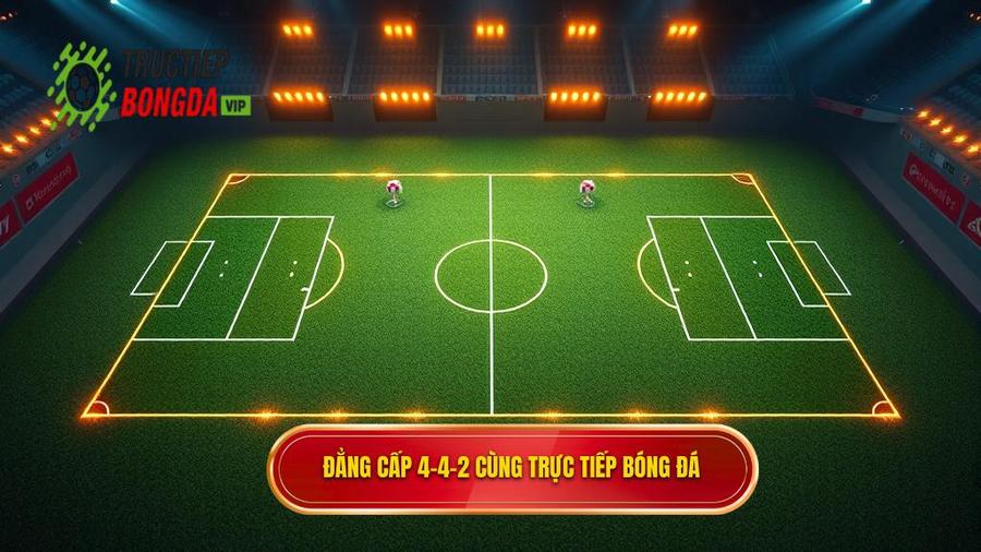 Đẳng cấp 4-4-2 cùng TRỰC TIẾP BÓNG ĐÁ