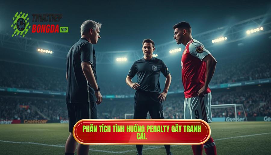 Phân tích tình huống penalty gây tranh cãi
