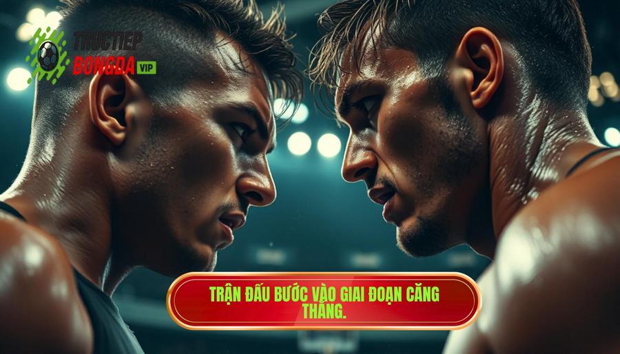 Trận đấu bước vào giai đoạn căng thẳng